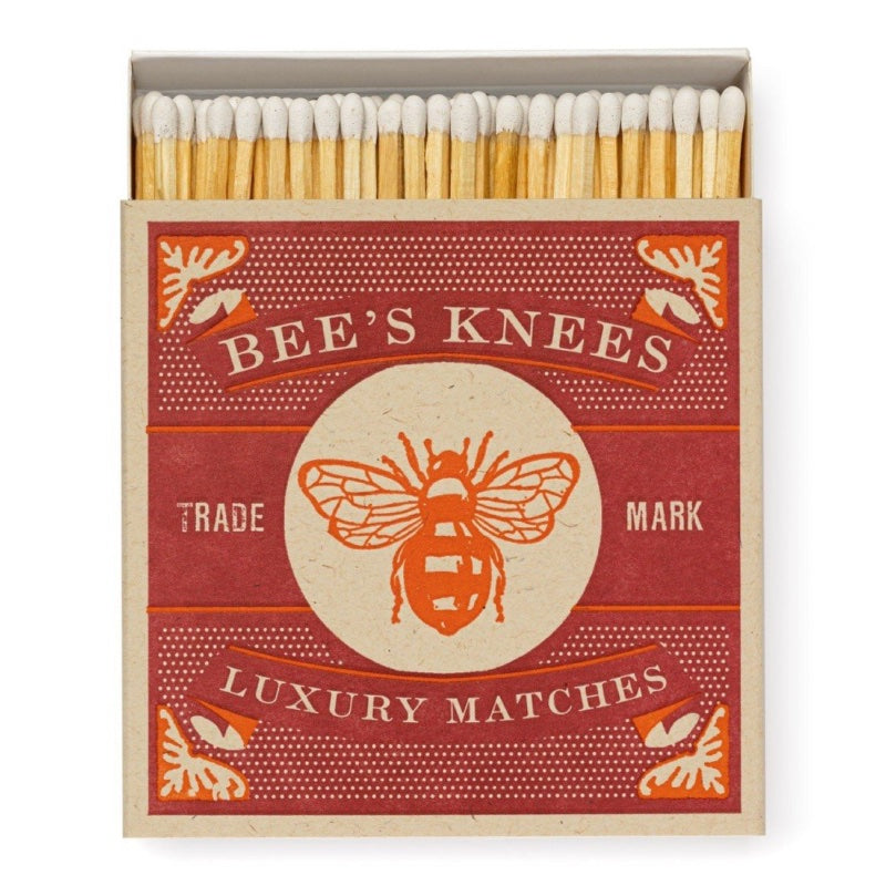 Bee's knees matches box
