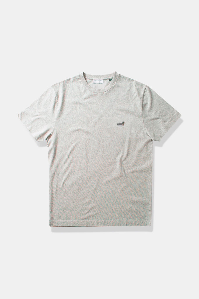 Duck patch grey melange t-shirt