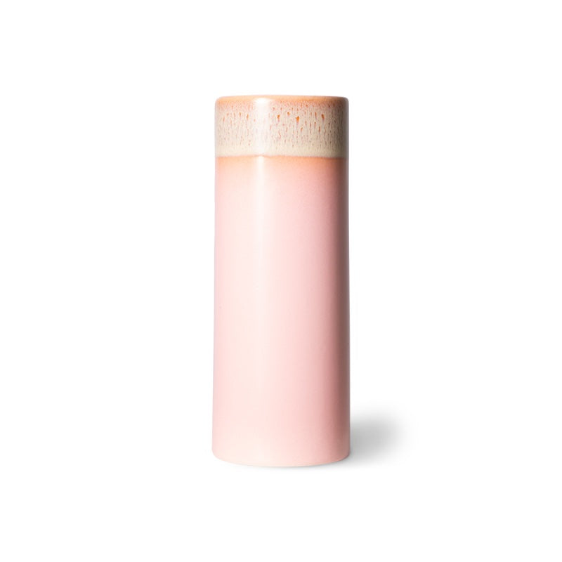 70's vase pink XS