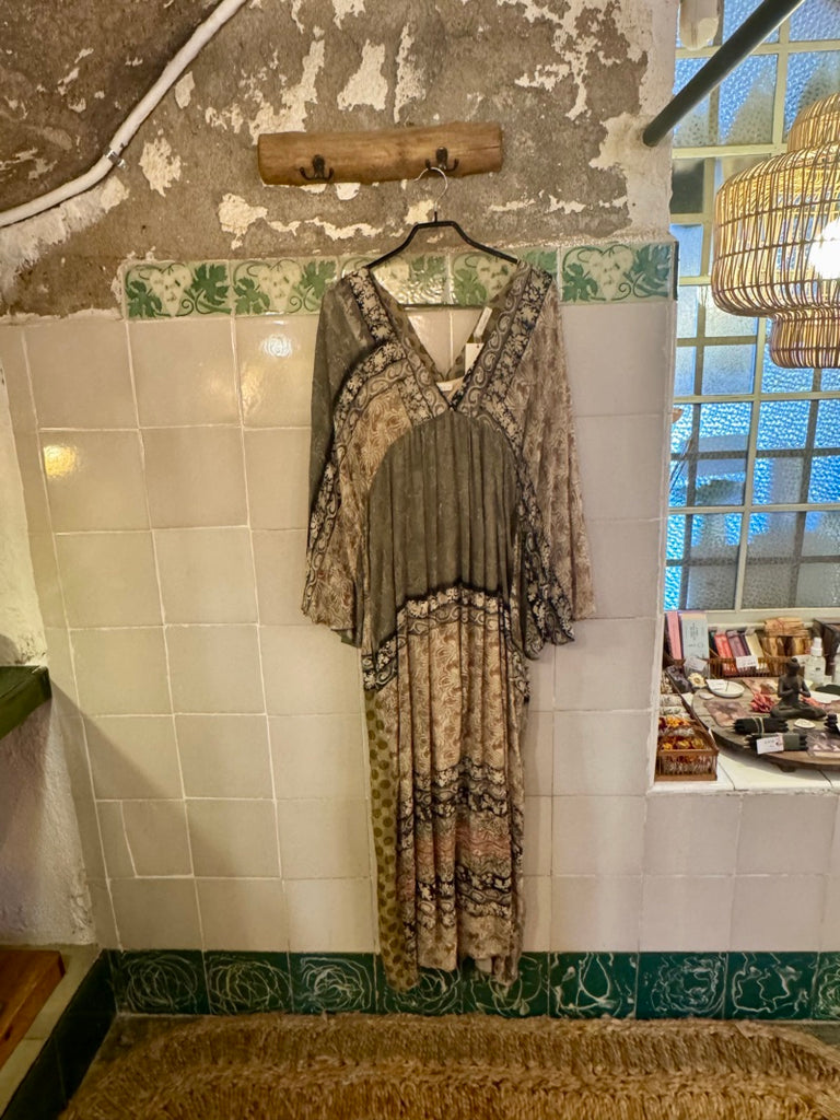 Sierra green dress