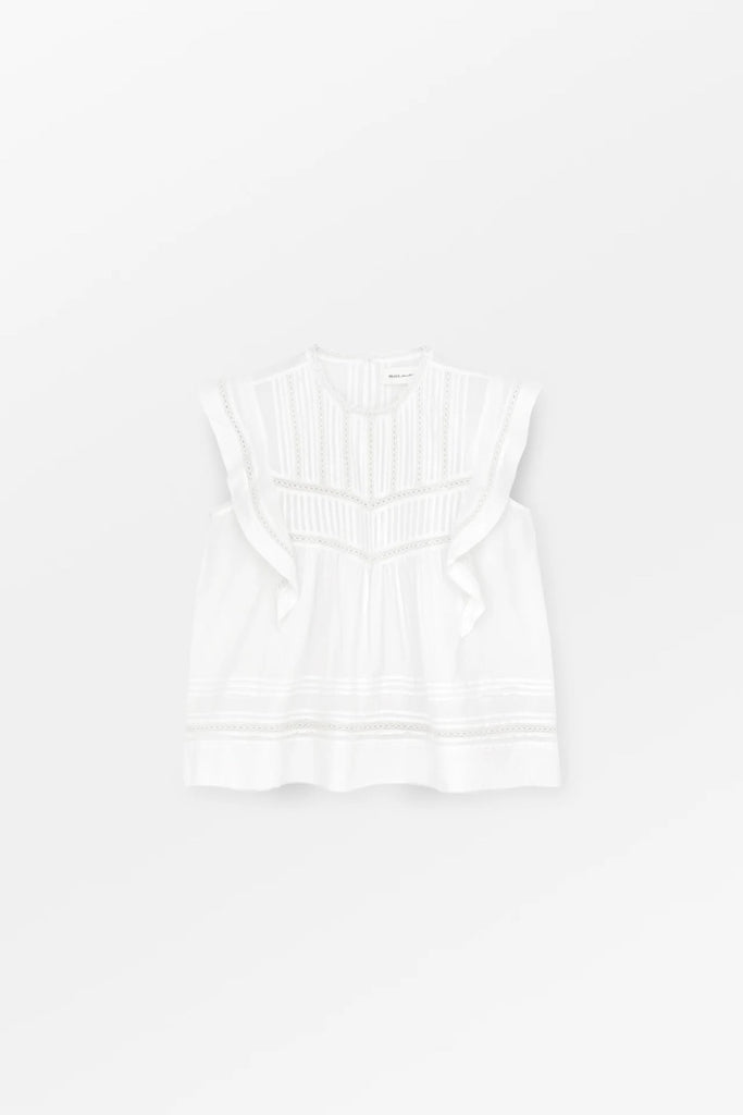 Mirabelle white blouse
