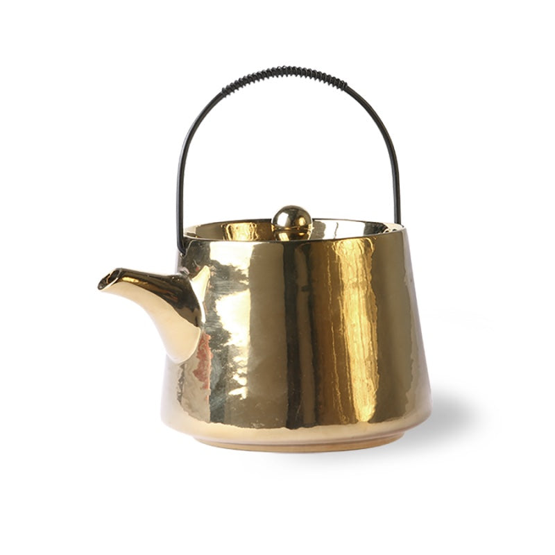 Tea pot gold