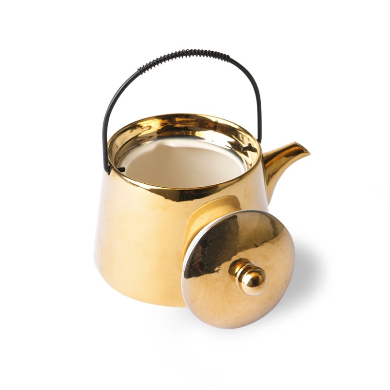 Tea pot gold