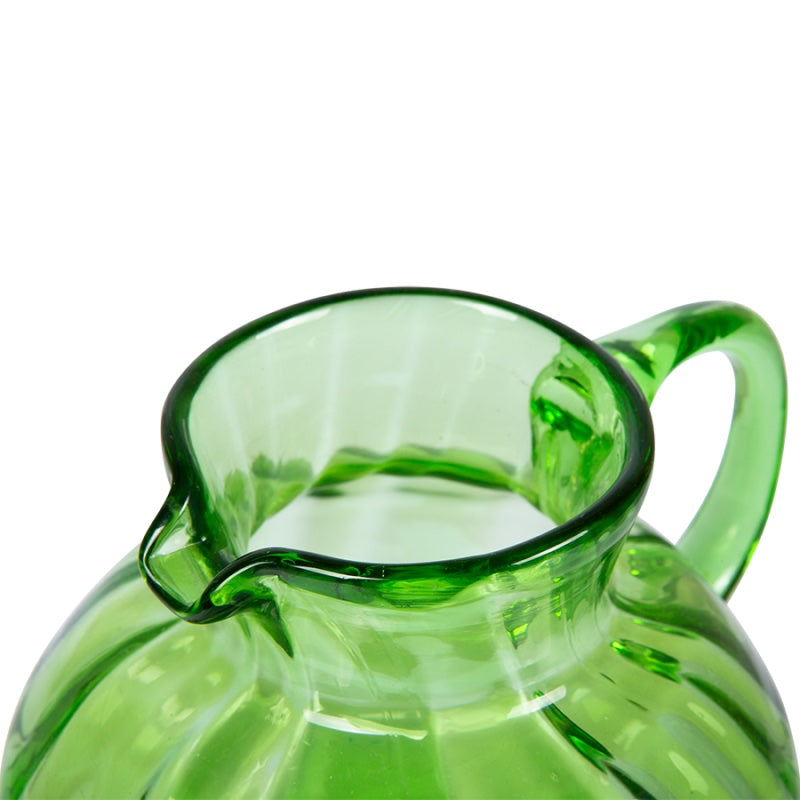 The Emeralds glass jug