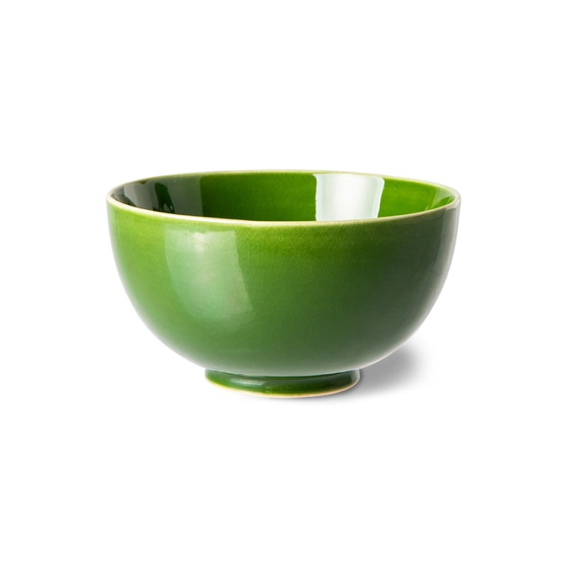The Emeralds ceramic dessert bowl