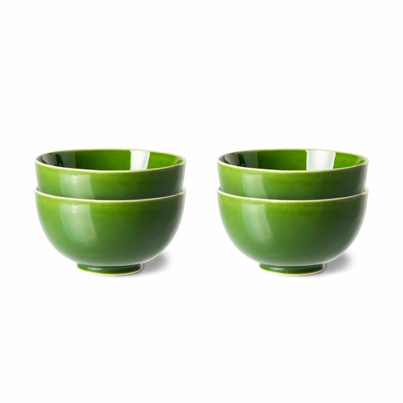 The Emeralds ceramic dessert bowl