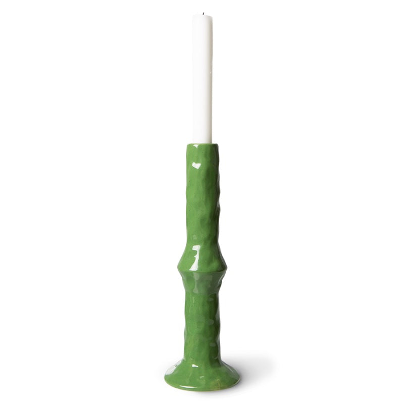 The Emeralds ceramic candle holder M