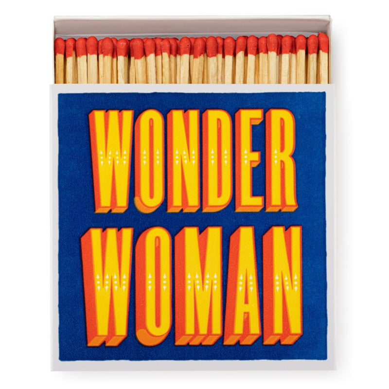 Wonder woman matches box