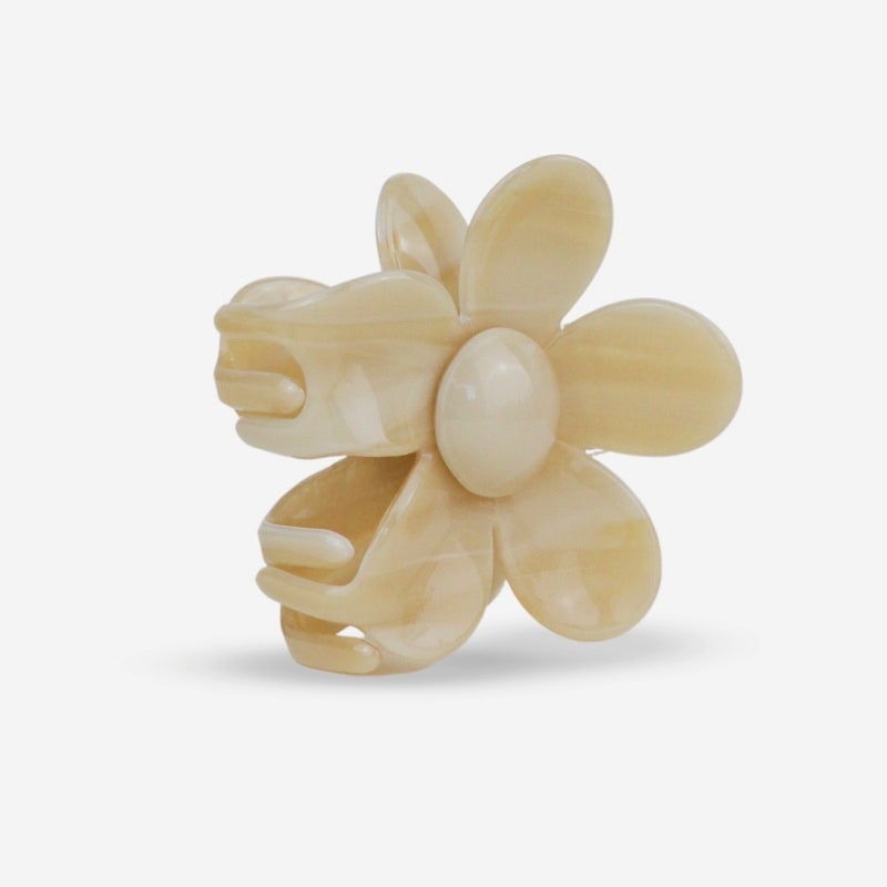 Bloom hair clip ivory
