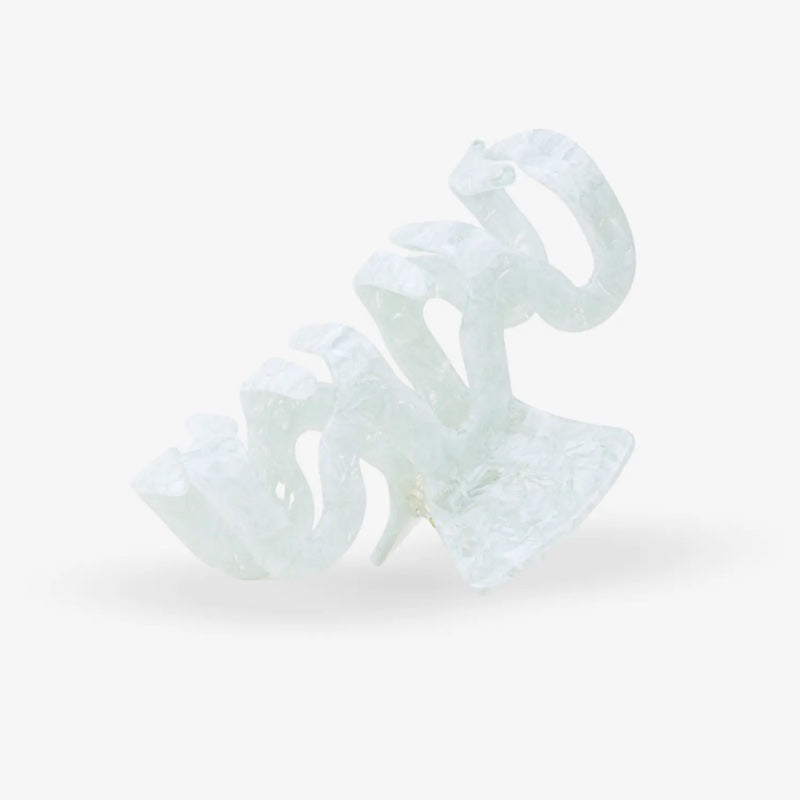 Grand Wave hair clip ice turquoise