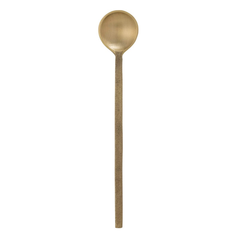 Serra gold brass spoon