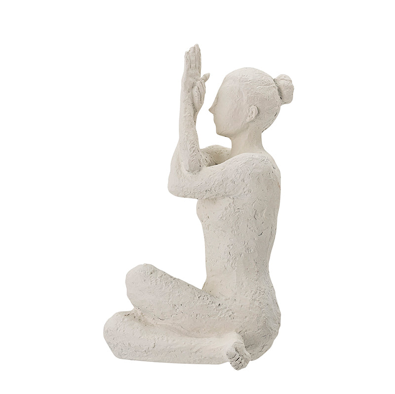 Adalina 2 white sculpture