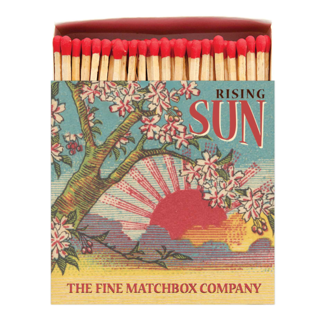 Sunrise matches box